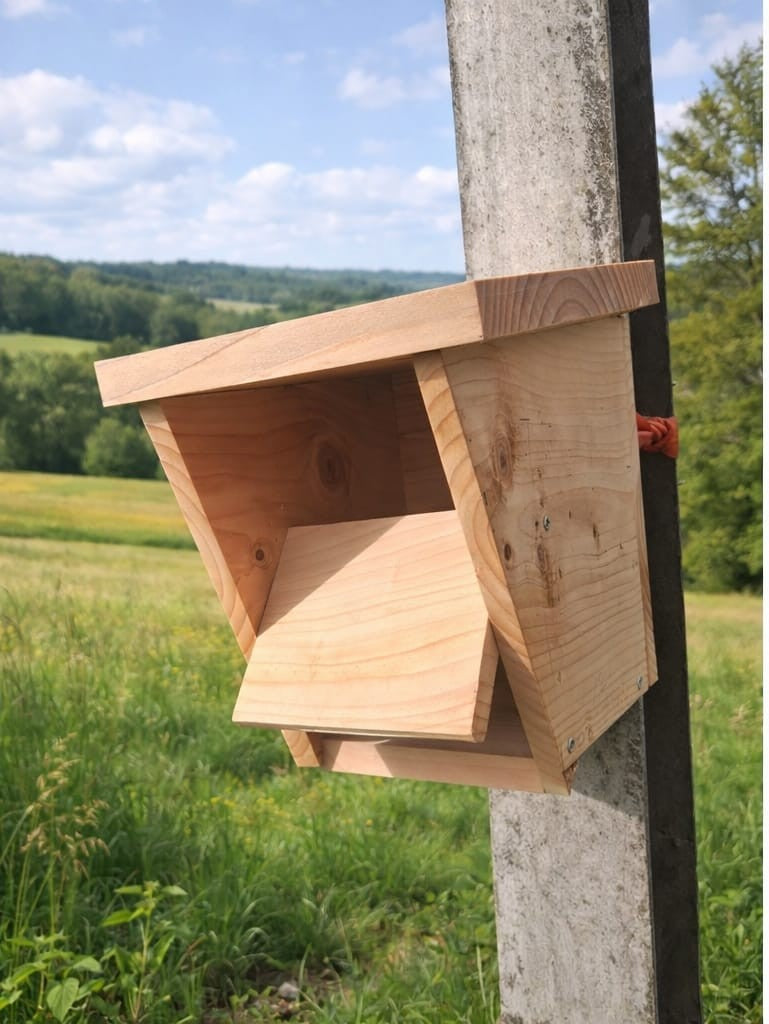 Nichoir pour rouges-gorges