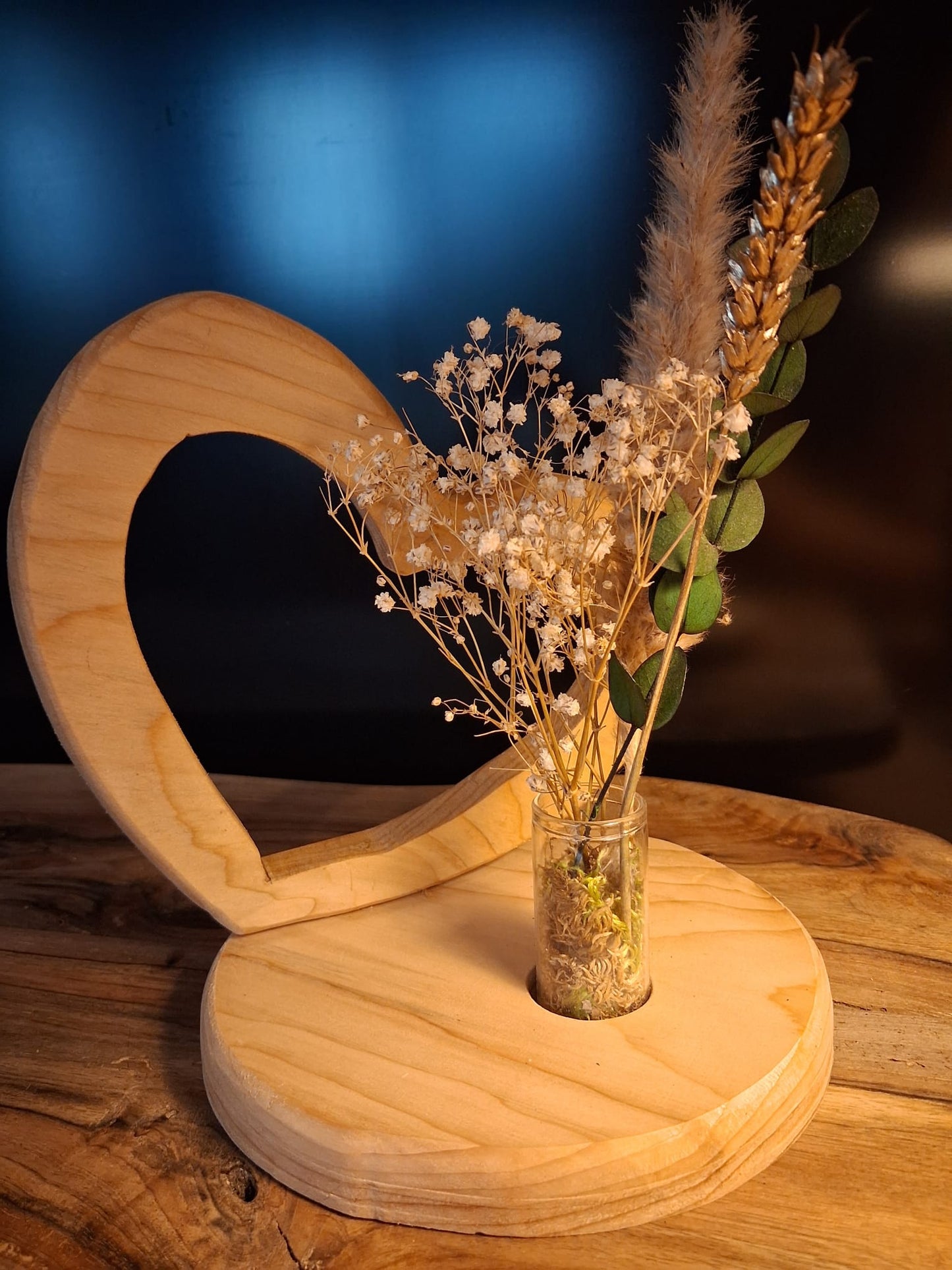 cœur en bois